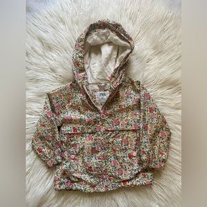 Zara baby floral raincoat.